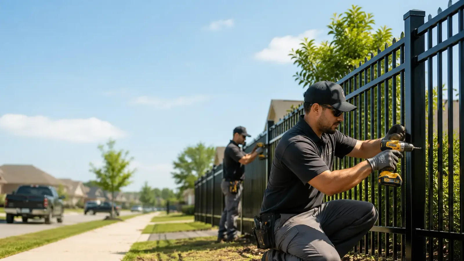 Metal Fence Installation in Salem, OH